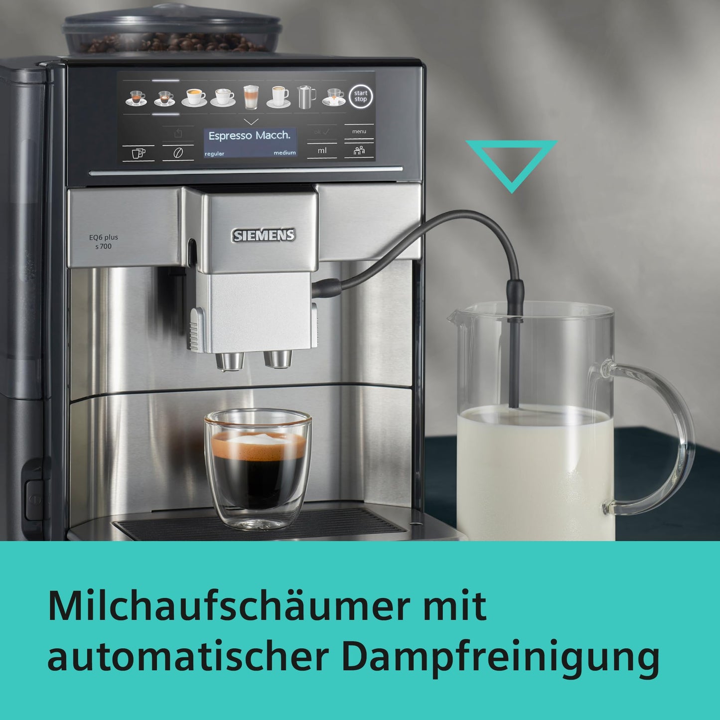 Siemens EQ.6 Plus s700 Coffee Machine (1500W)