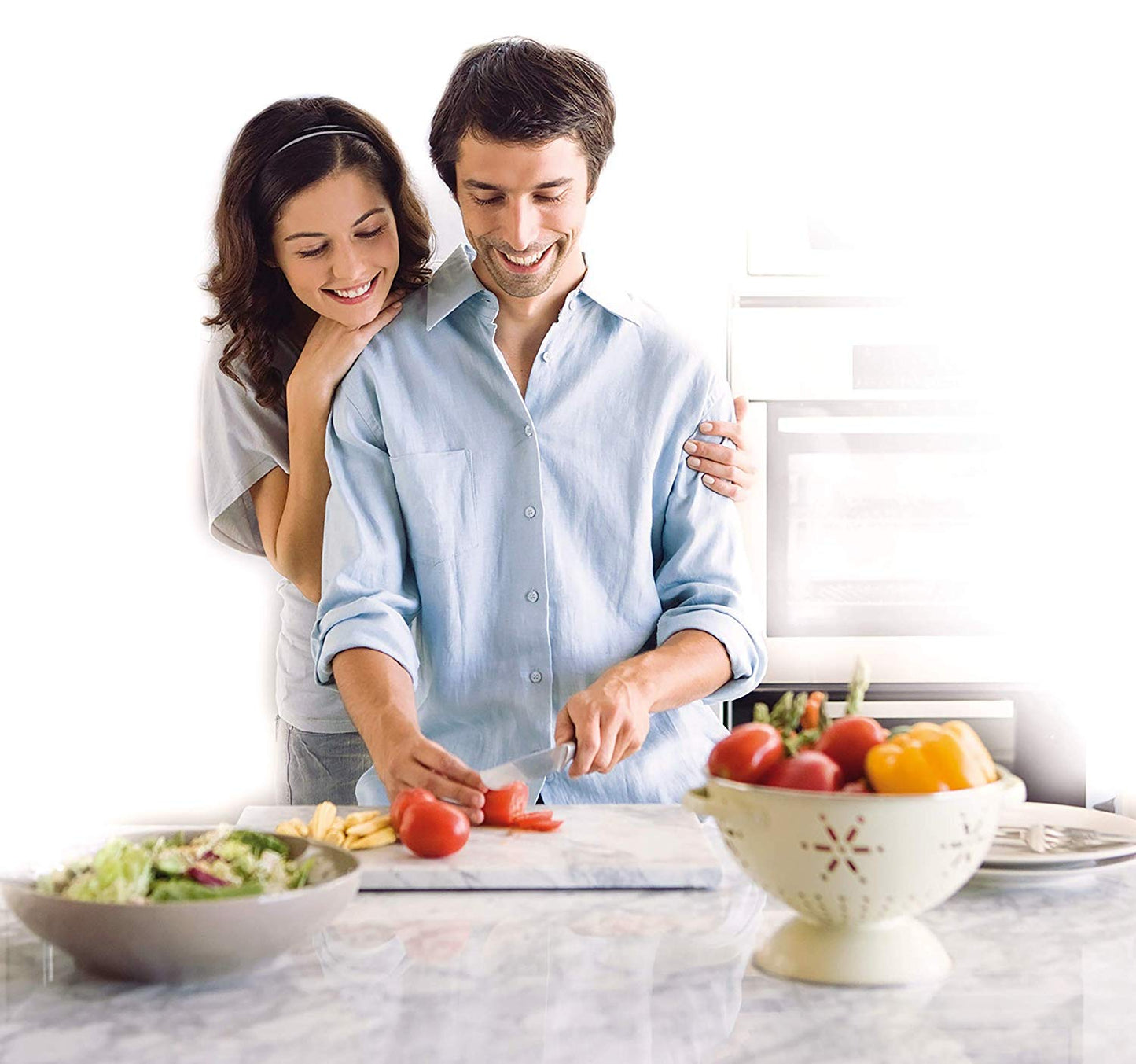 Tefal Duetto A704S3 Pan Set with Thermo-Signal & Induction (3-Pack)