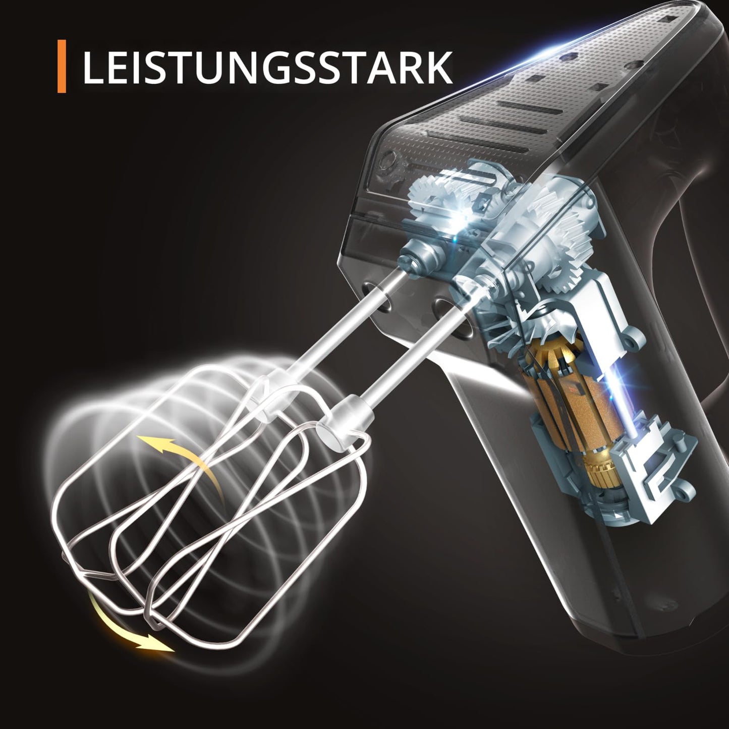 Krups 3Mix 9000 GN9101 – Powerful 750W Mixer with Turbo & Long Cable