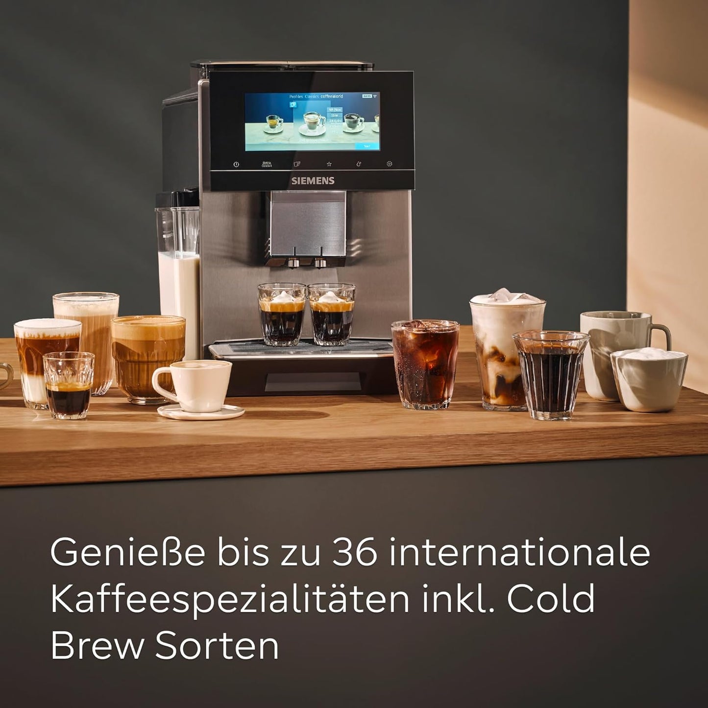 Siemens EQ900 Automatic Coffee Maker – Cold Brew, App Control & Super Quiet