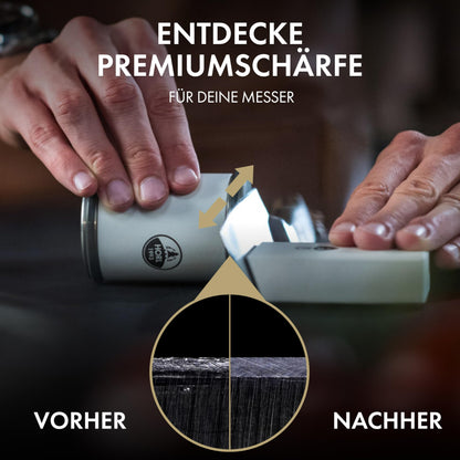 HORL 2 Walnut – Rolling Sharpener Set with 15° & 20° Magnetic Support