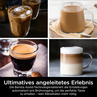 Ninja Luxe Premier ES601EU – Portafilter System with Grinder, Cold Brew & Frother