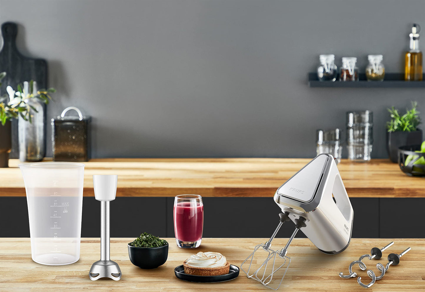 Krups 3Mix 9000 GN9101 – Powerful 750W Mixer with Turbo & Long Cable