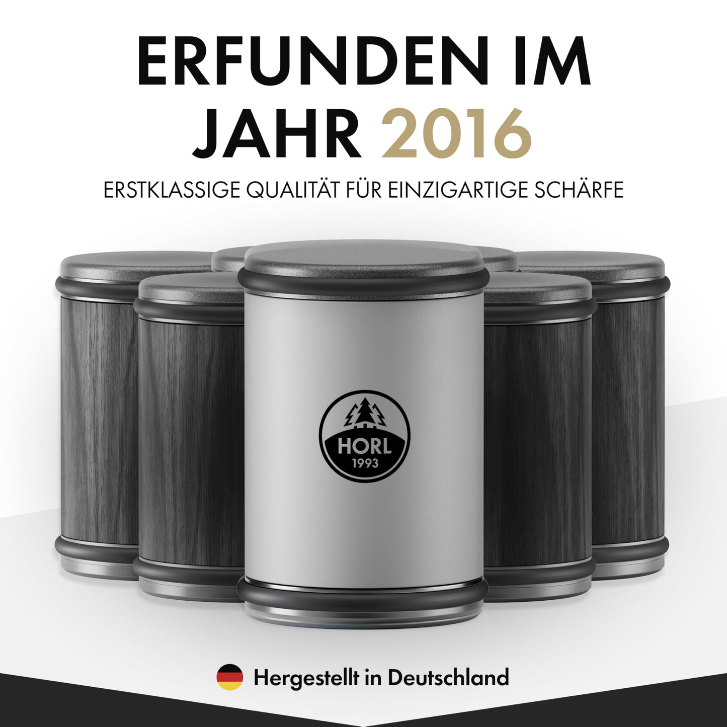 HORL 2 Walnut – Rolling Sharpener Set with 15° & 20° Magnetic Support