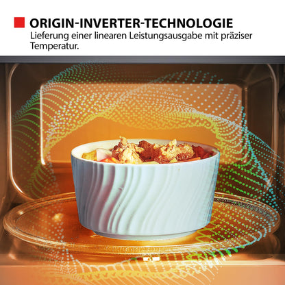 Toshiba MW2-MM20PF(BK) Microwave, Solo Microwave 20 l, 800 W, 5 Power Levels with Practical Defrost Function, LED Lighting in Interior, Black