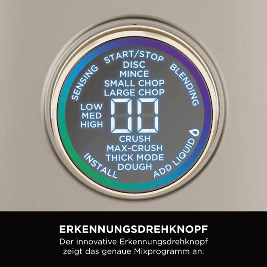 Ninja 3-in-1 Detect Processor & Blender – 1200W, Cups, Jug & Dough Tool