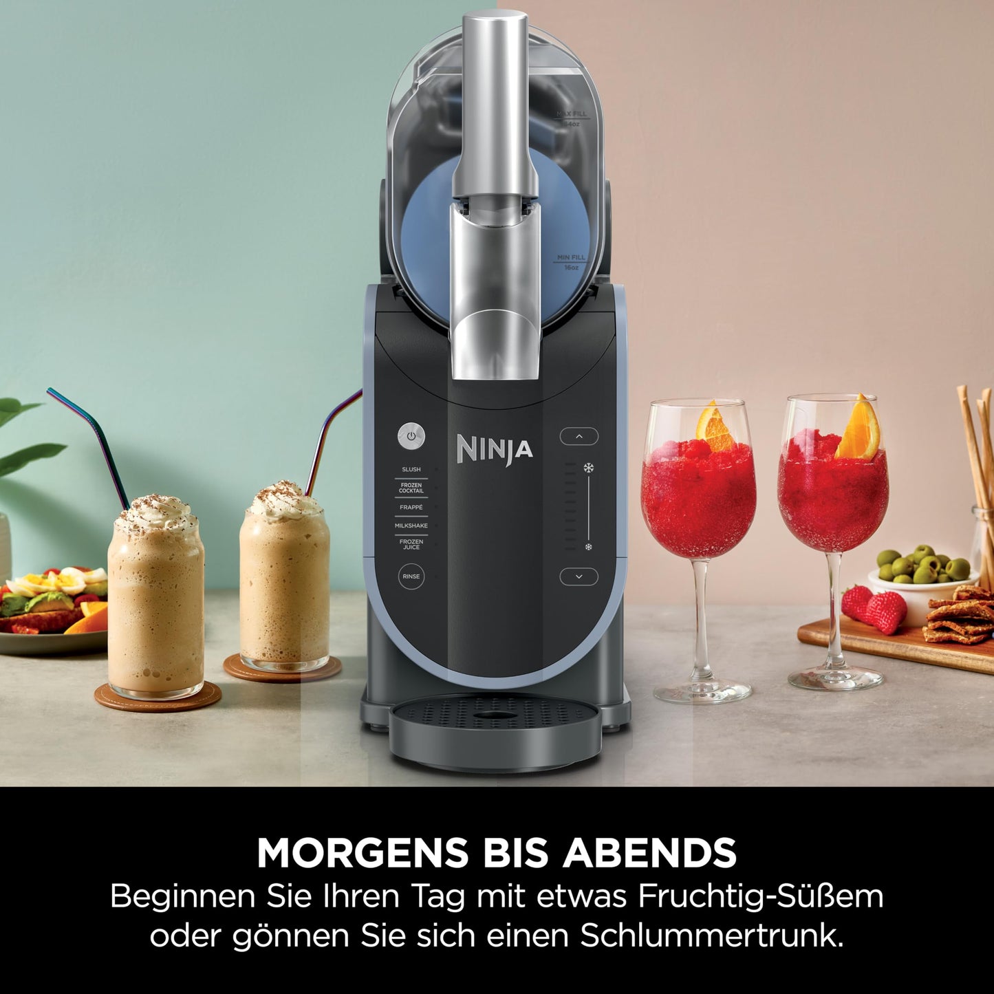 Ninja SLUSHi – Commercial Style Slush, Cocktail & Frappé Maker (WhisperChill)