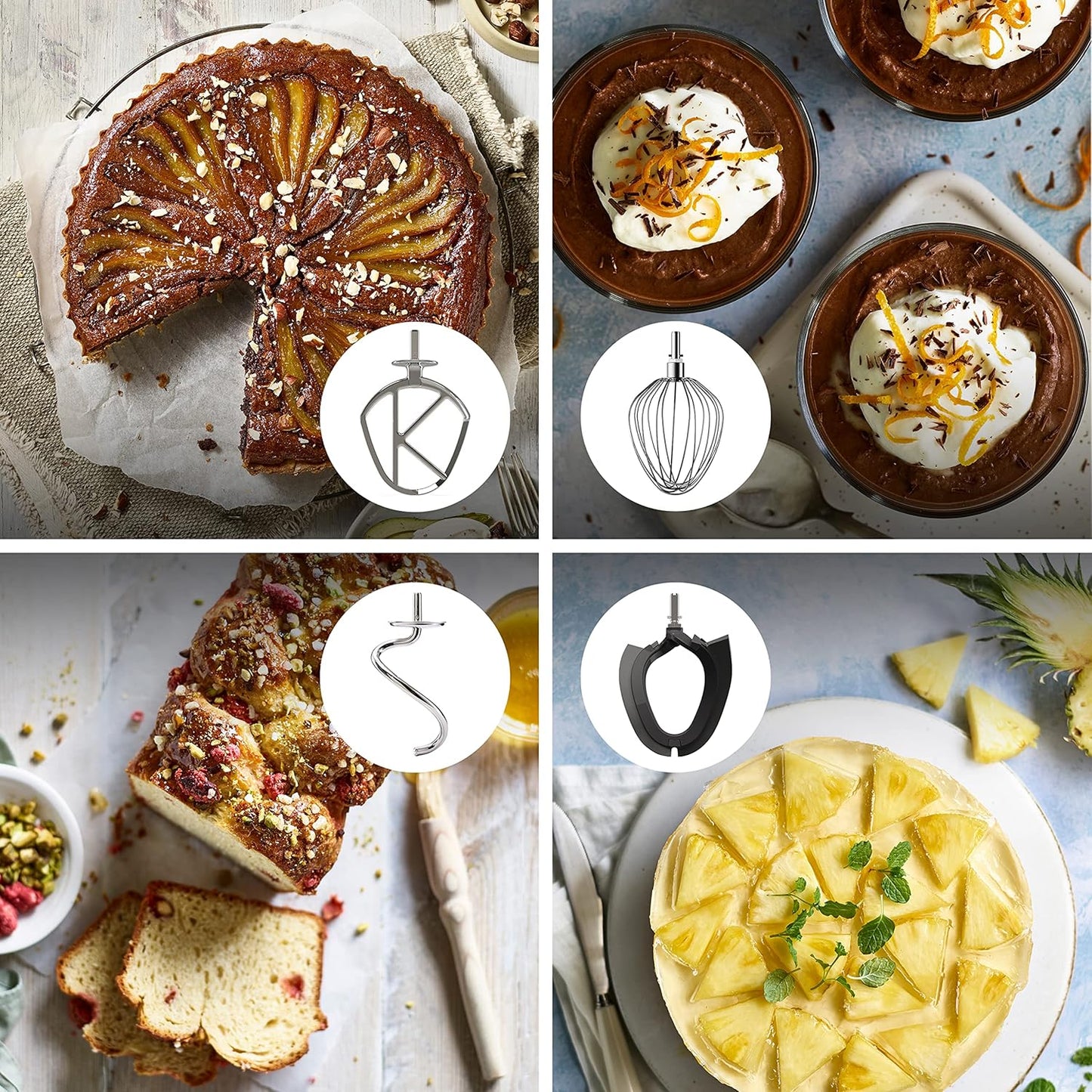 Kenwood Chef Patissier XL 1400W – 7L Warming Bowl, Built-in Scales & 4 Tools