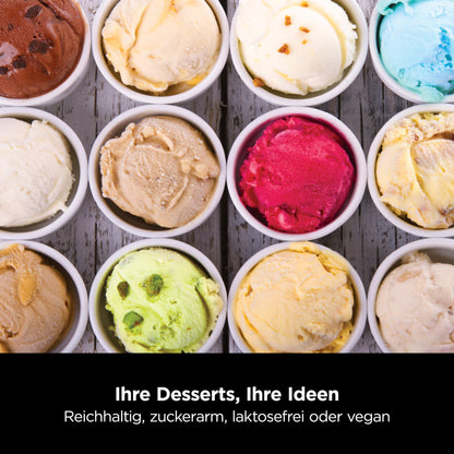 Ninja CREAMi – Ice Cream, Gelato & Sorbet Maker with 3 Tubs (Black/Silver)